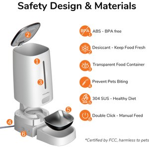 FUKUMARU Automatic Dog & Cat Feeder