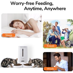 FUKUMARU Automatic Dog & Cat Feeder