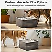 Show in main carousel: FUKUMARU Stainless Steel Dog Water Fountain, 1.8-gal slide 4 of 7