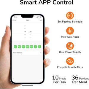 FUKUMARU Automatic Dog & Cat Feeder