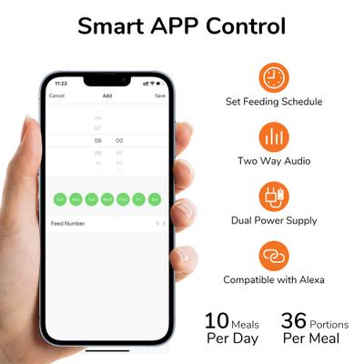 Show full view: FUKUMARU Automatic Dog & Cat Feeder slide 2 of 10