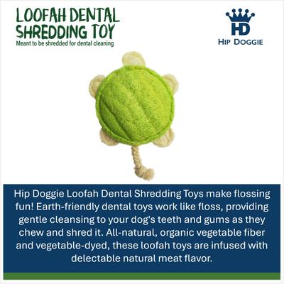 Show full view: Hip Doggie Loffah Turtle Stuffing-Free Dog Chew Toy, Large slide 2 of 4