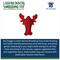 Show in main carousel: Hip Doggie Loffah Lobster Stuffing-Free Dog Chew Toy slide 2 of 4