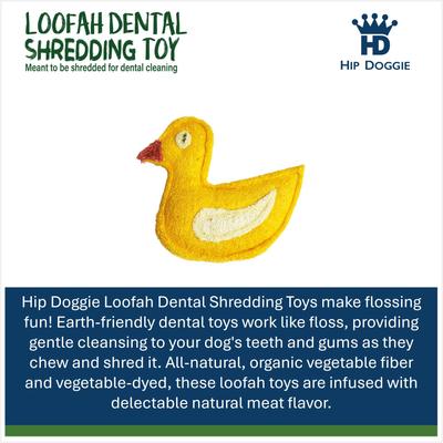 Show full view: Hip Doggie Loffah Duck Stuffing-Free Dog Chew Toy slide 3 of 5