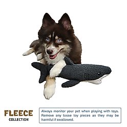 DogStar Gilly the Shark Squeaky Dog Plush Toy slide 2 of 4