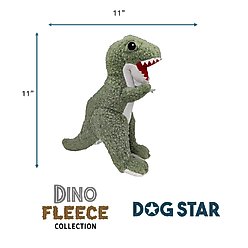 DogStar Dino Stan the T-Rex Squeaky Dog Plush Toy slide 2 of 4