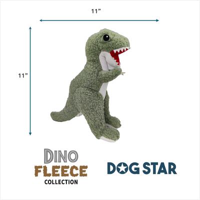 Show full view: DogStar Dino Stan the T-Rex Squeaky Dog Plush Toy slide 3 of 4