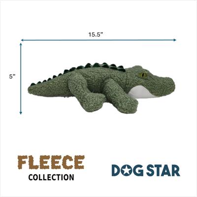 Show full view: DogStar Ellie the Alligator Squeaky Dog Plush Toy slide 4 of 5