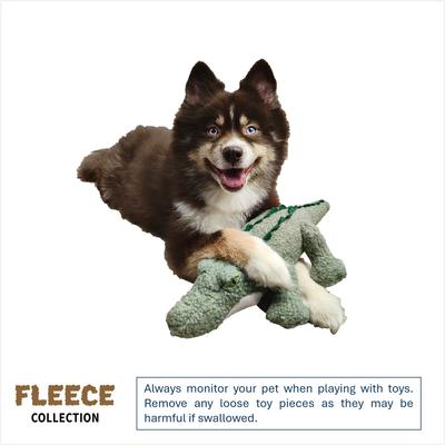 Show full view: DogStar Ellie the Alligator Squeaky Dog Plush Toy slide 3 of 5