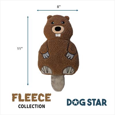 Show full view: DogStar Theo the Beaver Squeaky Dog Plush Toy slide 3 of 4