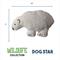Show in main carousel: DogStar Wildlife Lola the Polar Bear Squeaky Dog Plush Toy slide 3 of 5