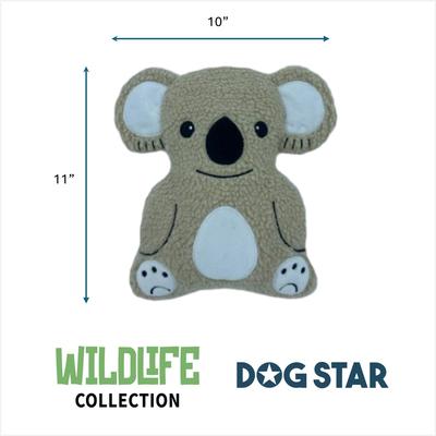 Show full view: DogStar Wildlife Kiki the Koala Squeaky Dog Plush Toy slide 3 of 5