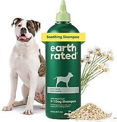 Earth Rated 3-in-1 Soothing Dog Shampoo & Conditioner, White Tea & Basil Scent, 16-fl oz bottle