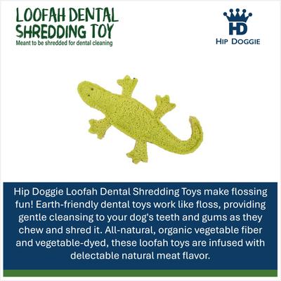 Show full view: Hip Doggie Loffah Gecko Stuffing-Free Dog Chew Toy slide 2 of 3