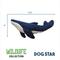 Show in main carousel: DogStar Wildlife Winston the Blue Whale Squeaky Dog Plush Toy slide 3 of 6
