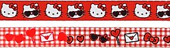 Sassy Woof Hello Kitty Polyester Dog Leash, Red, 5-ft long, 4/5-in wide slide 2 of 6