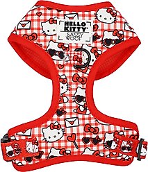 Sassy Woof Hello Kitty Adjustable Dog Harness, Red, Small: 16 to 21-in chest