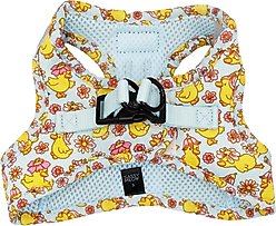 Sassy Woof Good Duck, Babe! Step-In Cat Harness, Blue, X-Small: 12 to 14.5-in chest slide 2 of 6