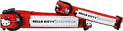 Sassy Woof Hello Kitty Neoprene Standard Cat Collar, Red, Small: 6 to 8-in neck, 2/5-in wide