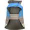 Show in main carousel: Eddie Bauer Flora Colorblock Puffer Dog Parka, Grey/Blue, X-Small slide 3 of 8