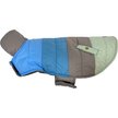 Show in main carousel: Eddie Bauer Flora Colorblock Puffer Dog Parka, Grey/Blue, X-Large slide 3 of 4