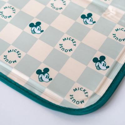 Show full view: The Green Pet Shop Disney Retro Micky Cool Dog & Cat Pad, Sage/Cream, Small slide 4 of 6