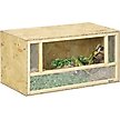 Show in main carousel: PawHut Wooden Reptile Terrarium with Sliding Door, 33.8-gal slide 1 of 10