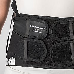 Back on Track Posture Support Horse Riding Vest, Black, Large slide 2 of 5