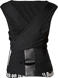 Back on Track Posture Support Horse Riding Vest, Black, X-Small
