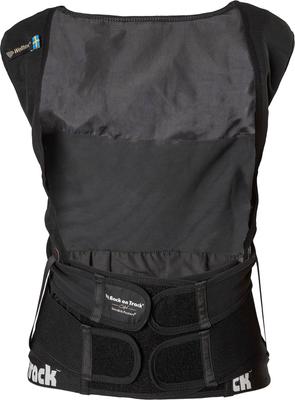 Show full view: Back on Track Posture Support Horse Riding Vest, Black, X-Small slide 2 of 5