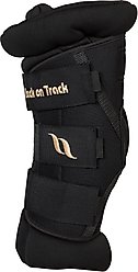 Back on Track Royal Padded Hock Horse Boots Deluxe with Holes, Black, Small