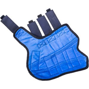 Back on Track Cool on Track Quick Horse Wraps, Blue, Medium