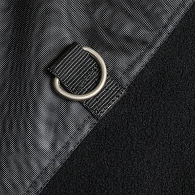 Show full view: Back on Track Supreme Fleece Cooler with D-Rings Horse Blanket, Black, 75-in slide 2 of 5