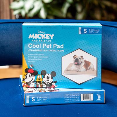 Show full view: The Green Pet Shop Disney Pluto Cool Dog & Cat Pad, Brown, Large slide 3 of 7