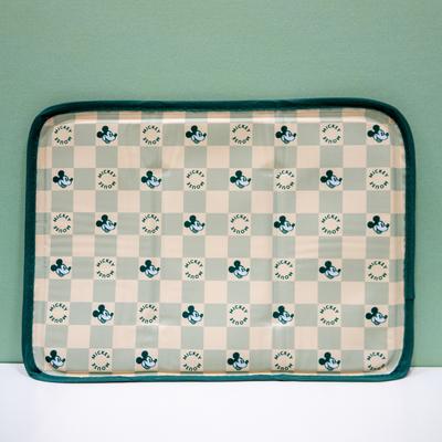 Show full view: The Green Pet Shop Disney Retro Micky Cool Dog & Cat Pad, Sage/Cream, Large slide 6 of 6