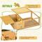 Show in main carousel: PawHut Wooden Indoor/Outdoor Tortoise Habitat, Yellow slide 5 of 10