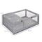 Show in main carousel: PawHut Wooden Indoor/Outdoor Tortoise Habitat, Gray slide 3 of 10