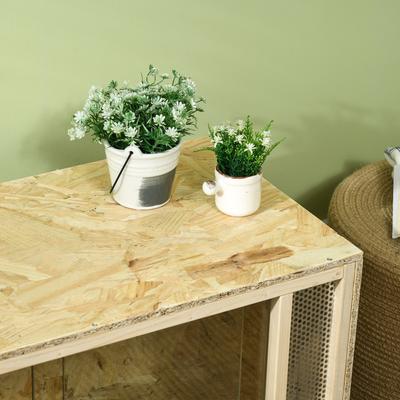 Show full view: PawHut Wooden Reptile Terrarium with Sliding Door, 33.8-gal slide 8 of 10