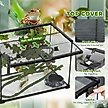 Show in main carousel: PawHut Glass Reptile Terrarium with Sliding Screen Top, 14-gal slide 5 of 9