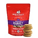 Stella & Chewy's Absolutely Rabbit Dinner Patties Freeze-Dried Raw Dog Food, 25-oz bag
