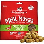 Stella & Chewy's Duck Duck Goose Meal Mixers Freeze-Dried Raw Dog Food Topper, 18-oz bag