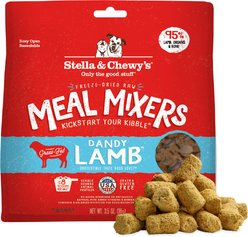 Stella & Chewy's Dandy Lamb Meal Mixers Freeze-Dried Raw Dog Food Topper, 3.5-oz bag