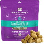 Stella & Chewy's Sea-licious Salmon & Cod Dinner Morsels Freeze-Dried Raw Cat Food, 8-oz bag