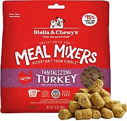 Stella & Chewy's Tantalizing Turkey Meal Mixers Freeze-Dried Raw Dog Food Topper, 18-oz bag