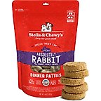 Stella & Chewy's Absolutely Rabbit Dinner Patties Freeze-Dried Raw Dog Food, 14-oz bag
