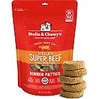 Stella & Chewy's Stella's Super Beef Dinner Patties Freeze-Dried Raw Dog Food, 14-oz bag