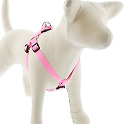 LupinePet Basic Solid Step In Dog Harness, Pink, Small: 15 to 21-in chest slide 1 of 6