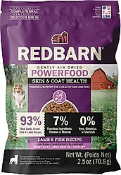Redbarn Powerfood Skin & Coat Fish & Lamb Gently Air-Dried Dog Food, 2.5-oz bag, 2.5-oz bag