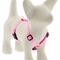Show in main carousel: LupinePet Basic Solid Adjustable Dog Harness, Pink, Small: 12 to 20-in chest, 1/2-in wide slide 1 of 7