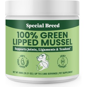 Special Breed Green Lipped Mussel Powder Joint Supplement for Dogs & Cats, 28.22-oz